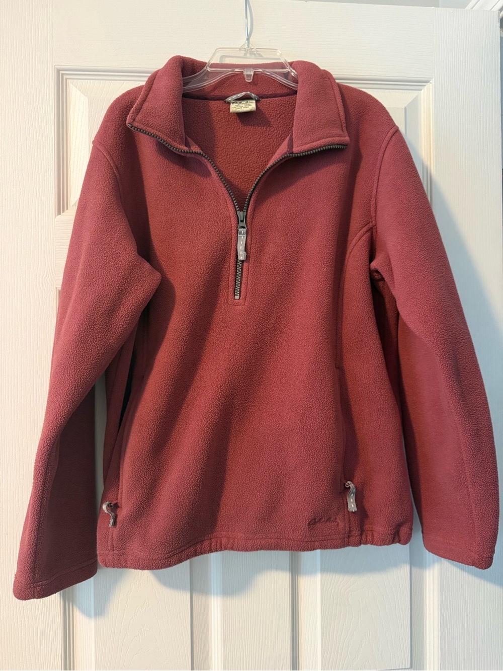Cabela's Rose Fleece Quarter-Zip Pullover